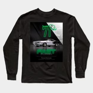 Plymouth Cuda 1971 Long Sleeve T-Shirt